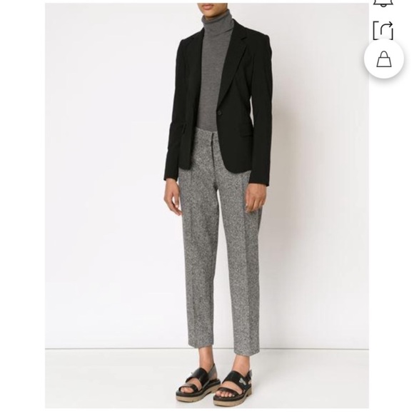 Theory Jackets & Blazers - NWOT Theory Gabe N Edition Blazer Wool Suit Jacket in Black Single Button